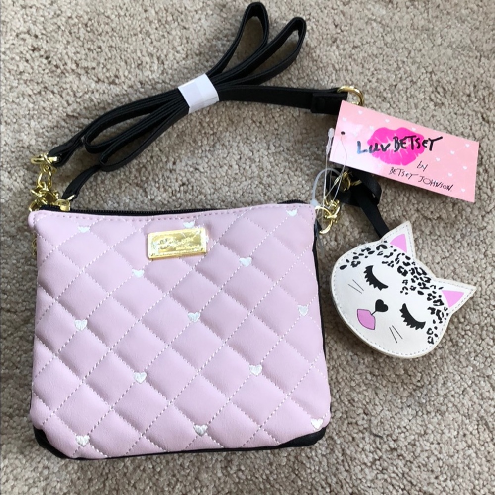 Betsy Johnson crossbody bag (NWT)
